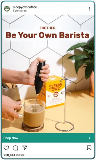 use instagram ads to increase impressions