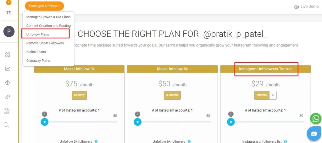 choose the right plan