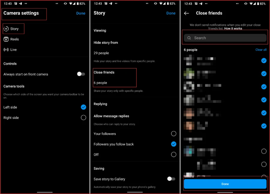 how to set up your close friend list on Instagram