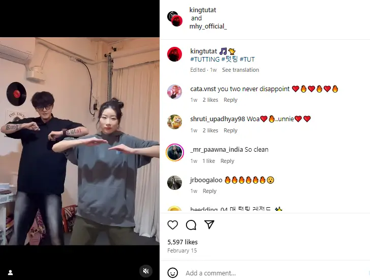 Kingtutat collaboration with other IG accounts