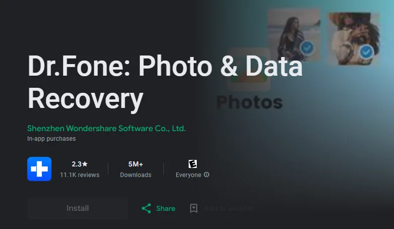 dr.fone for seeing unsent messages on Instagram