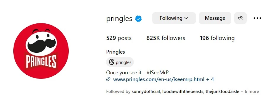 Optimize Instagram profile pic