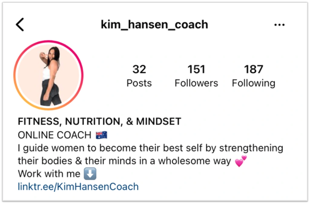 instagram bio for fitness