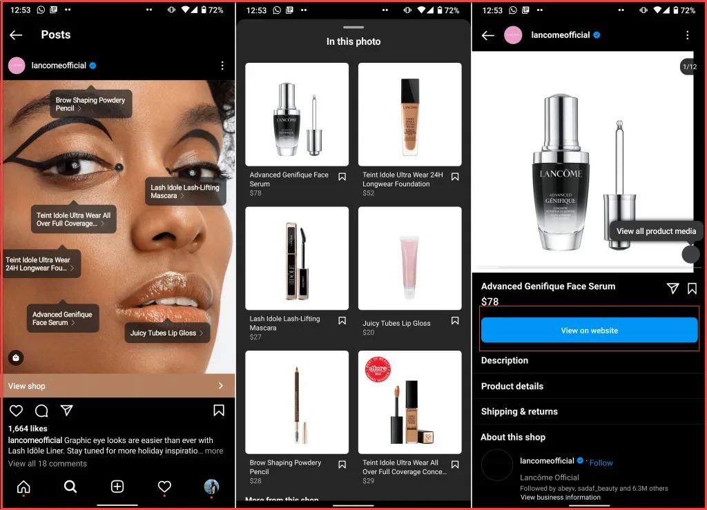 instagram shop best Instagram practices