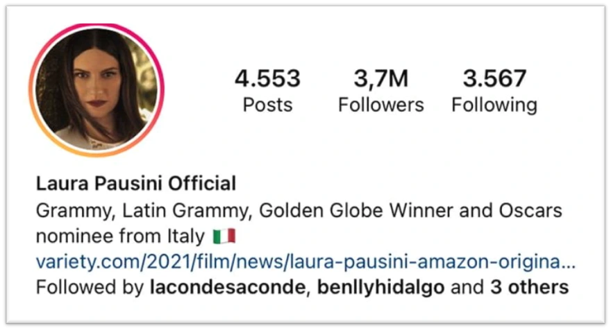 personal information