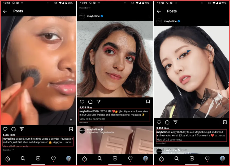 share user generated content