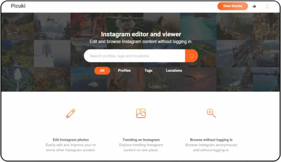  Picuki Instagram app