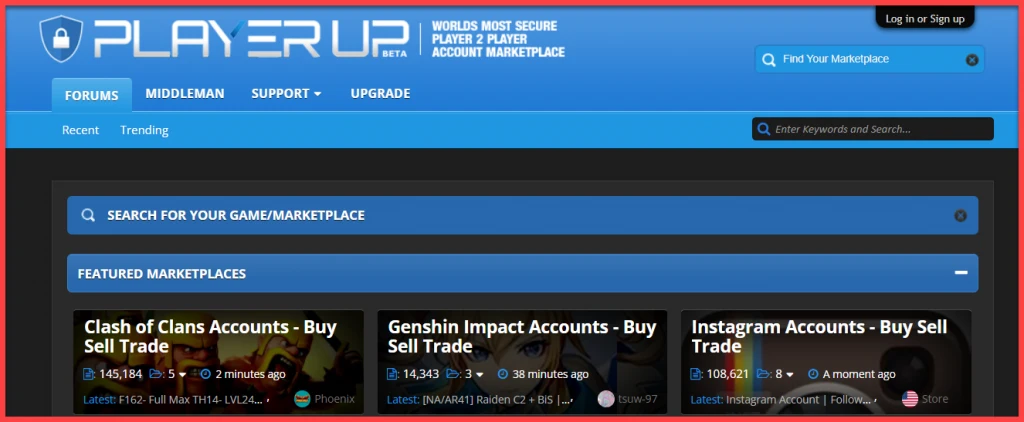 playerup Instagram usernames for sale