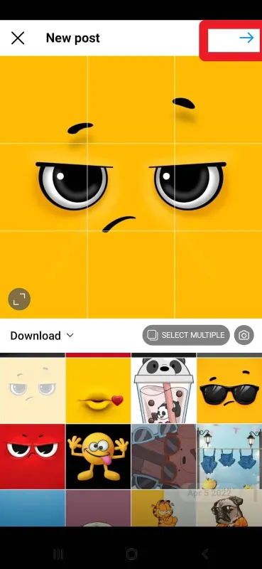 use filters on Instagram