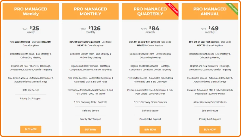 Aigrow package pricing