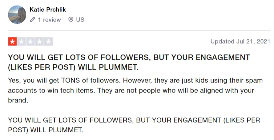 social sensei reviews on Trustpilot