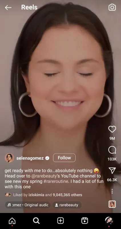 Sponsored content on Instagram