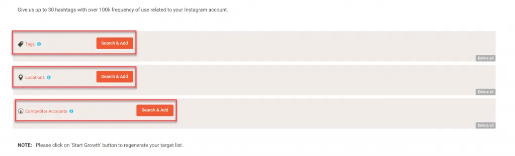 target users with AiGrow