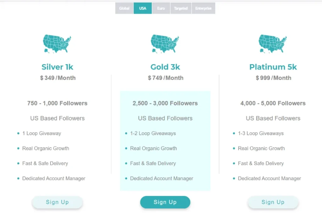 social sensei influencer marketing USA plans