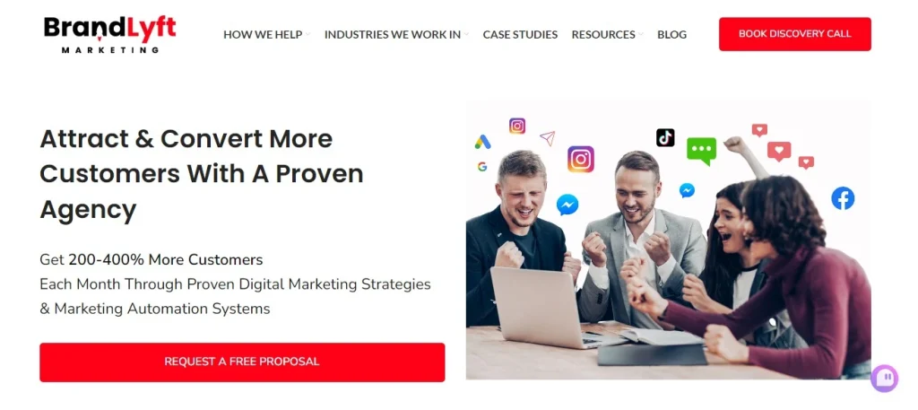 BrandLyft social media marketing company