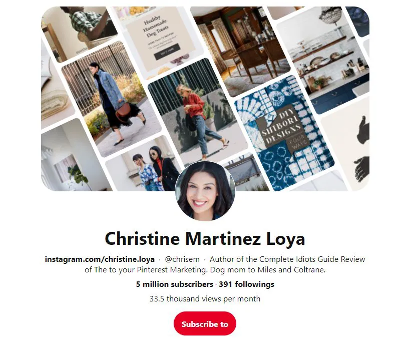 Work with pinterest Influencers