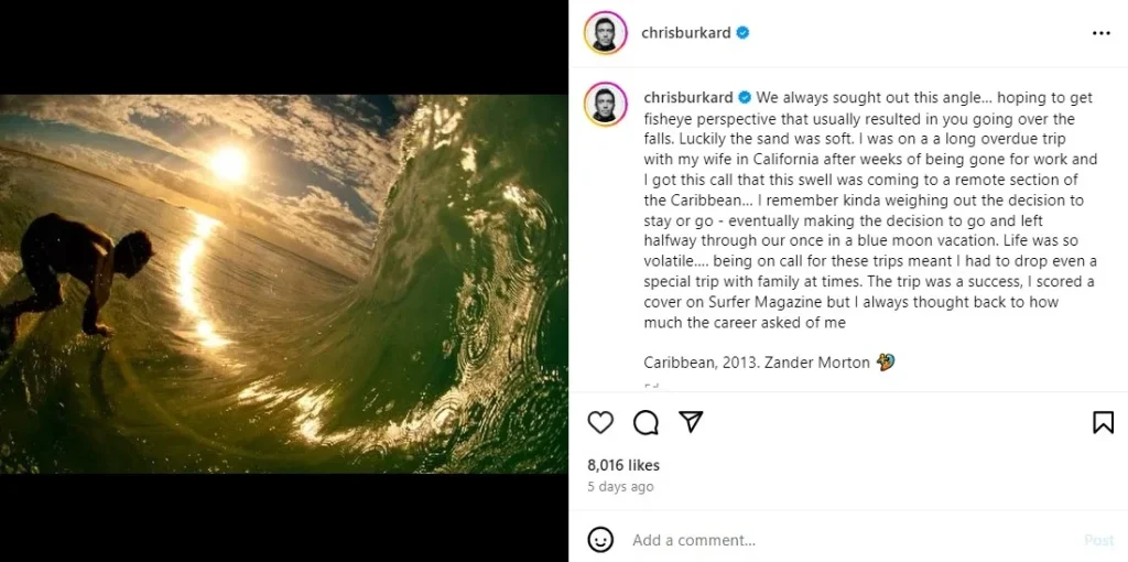 experimenting with different perspectives on IG