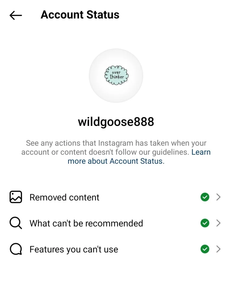checking if you're eligible to be recommended