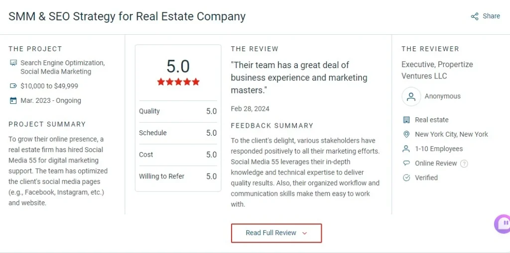 Social Media 55 review