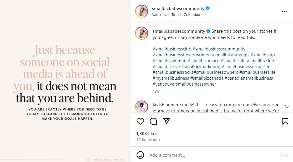 Hashtags on Instagram