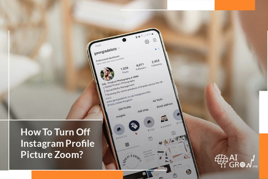 How to Turn Off Instagram Profile Picture Zoom