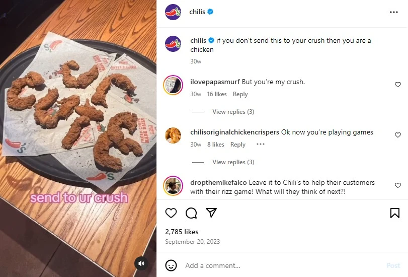 engaging restaurant captions