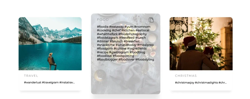 Aigrow hashtag generator