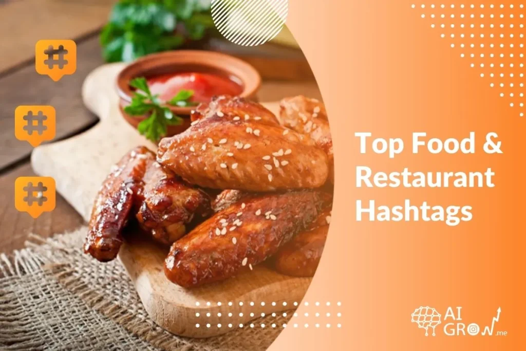 restaurant hashtags