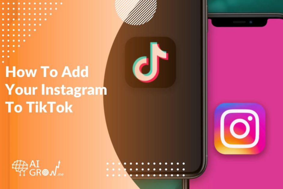 how to add your Instagram to TikTok