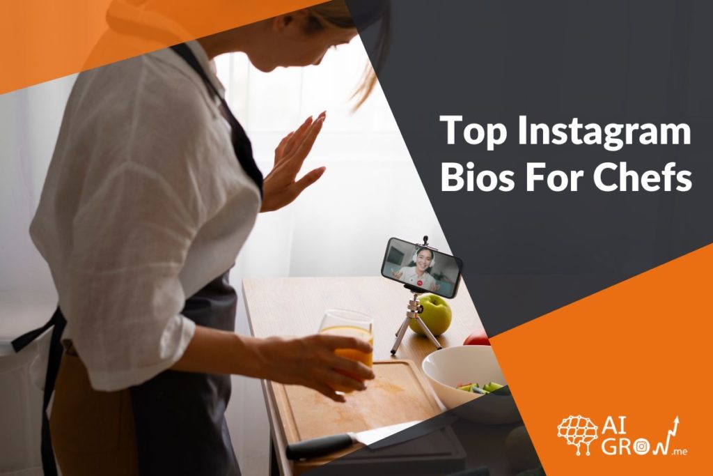 Chef bios for Instagram