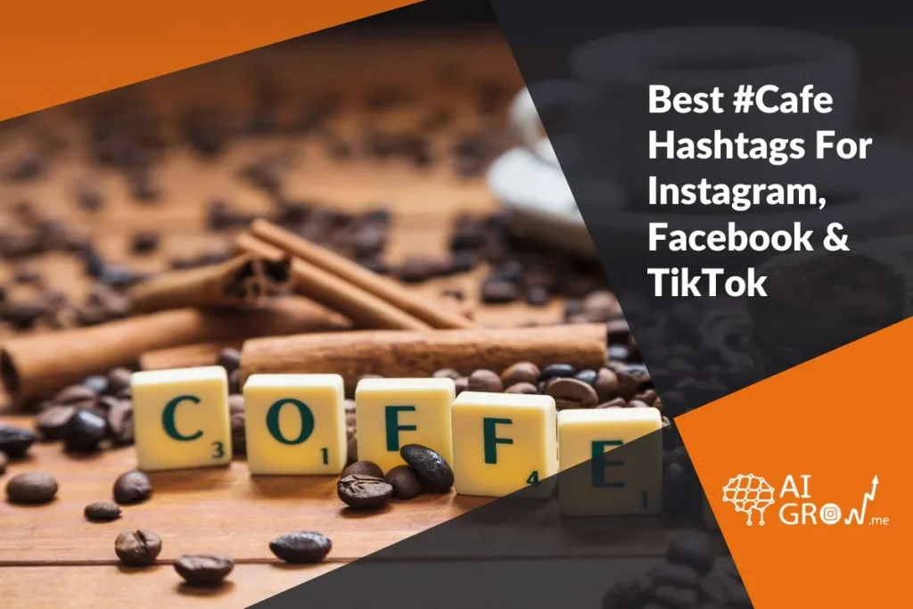 Top cafe hashtags 2024