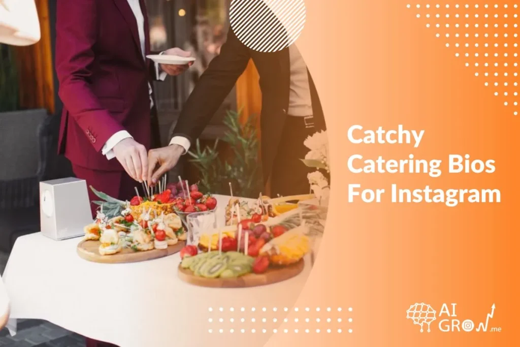 Instagram bios for catering