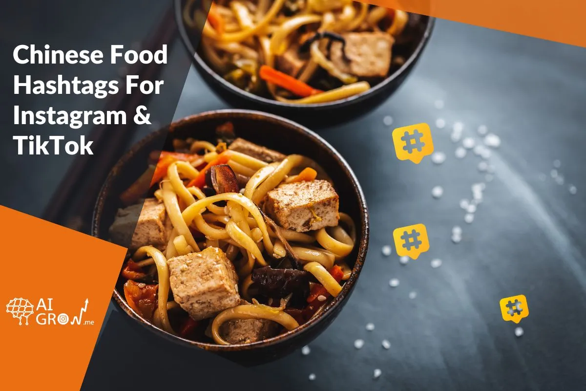 chinese food hashtags