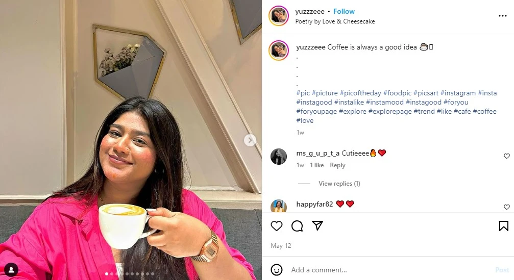 inspirational captions for cafes