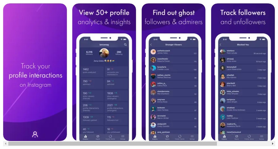 Reports+unfollowers followers app