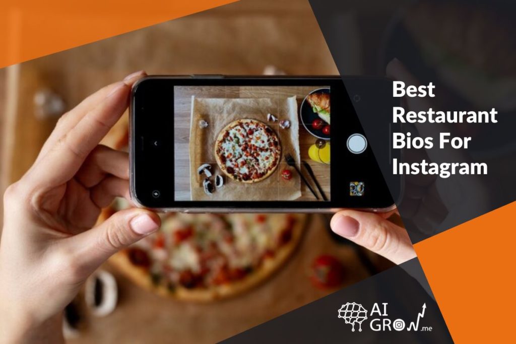 Instagram bios for restaurants