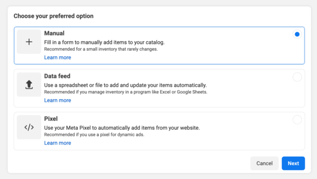 Add Products to Your Catalog