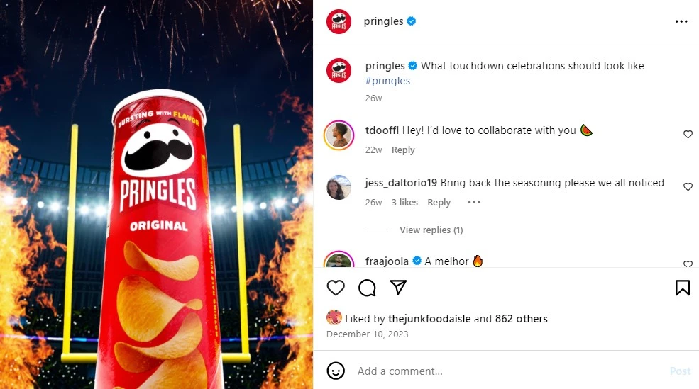 single image to promote Instagram account