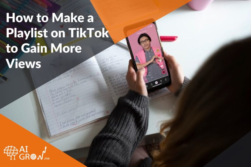 How to make a TikTok playlist
