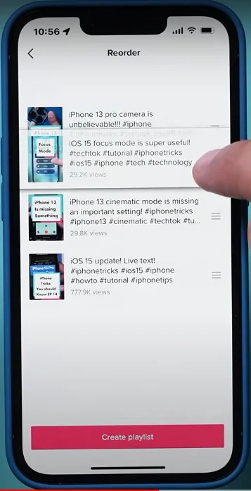 Arrange Your Videos in Order
