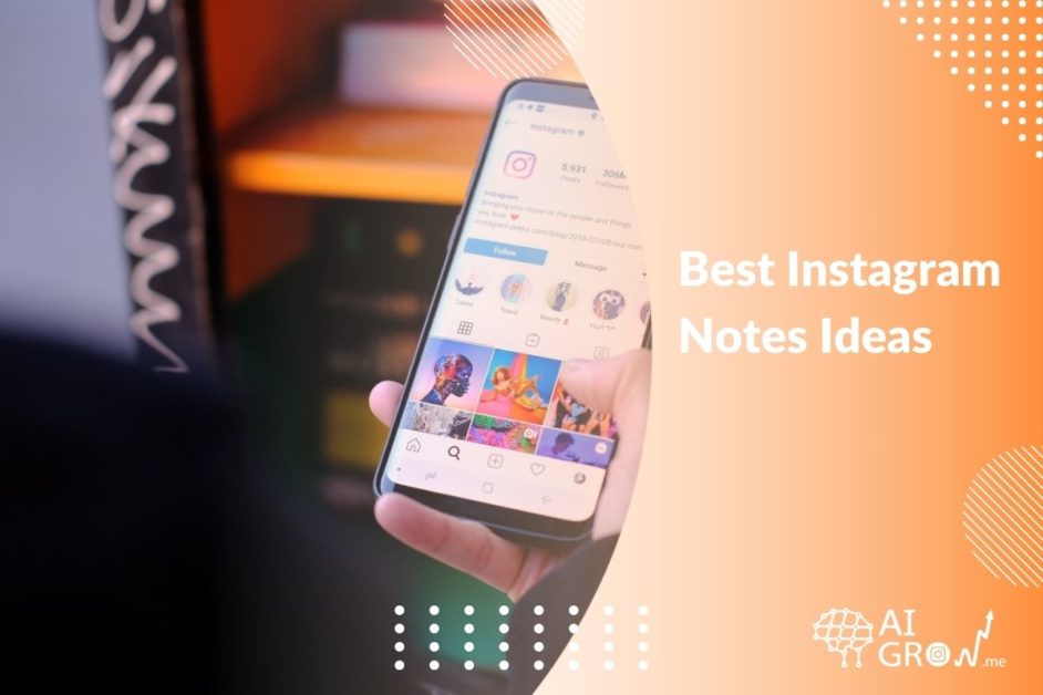 Instagram notes ideas