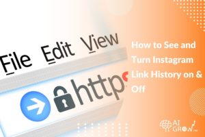 Instagram link history