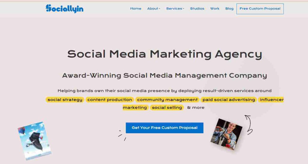 Sociallyin: Top Marketing Agency for Social Media
