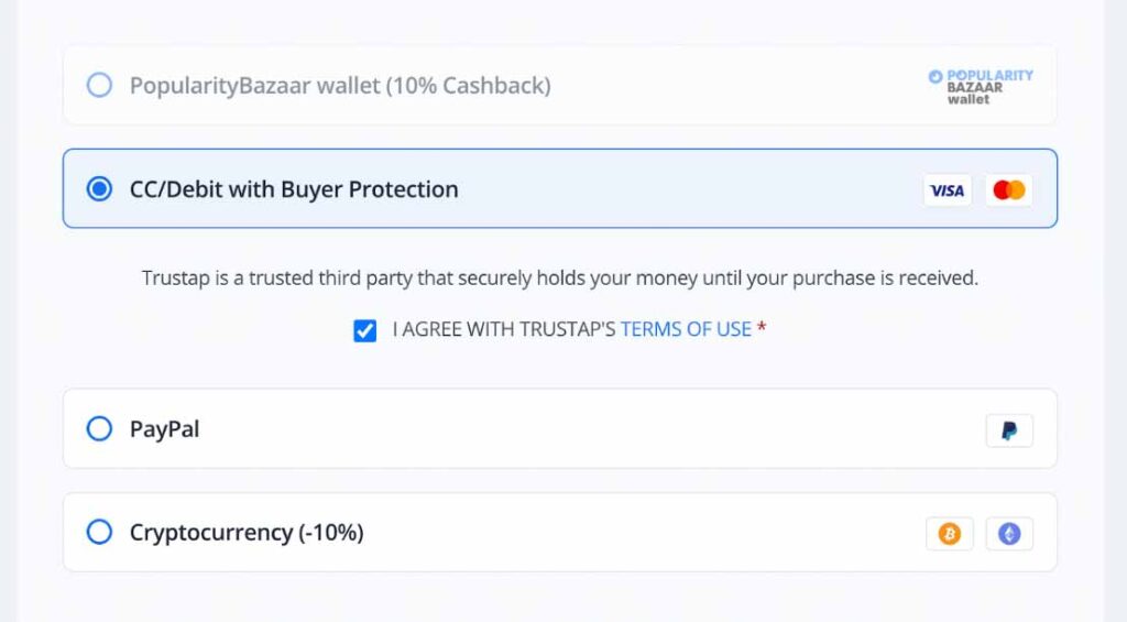 paying popularitybazaar