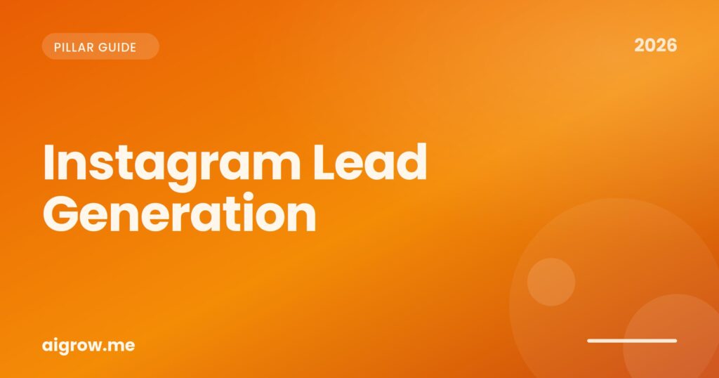 Instagram lead generation